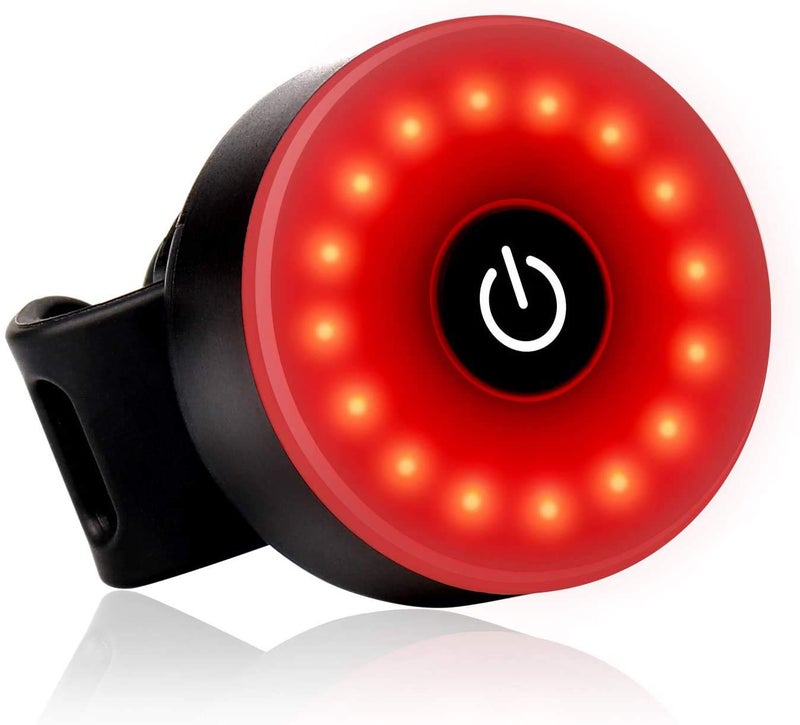 Daffodil USB Rechargeable LED Bike Tail Light â€“ Daffodil LEC500 - Bright Cycling Safety Flashlight, 5 Lighting Modes, Waterproof Bicycle Light - Image 1